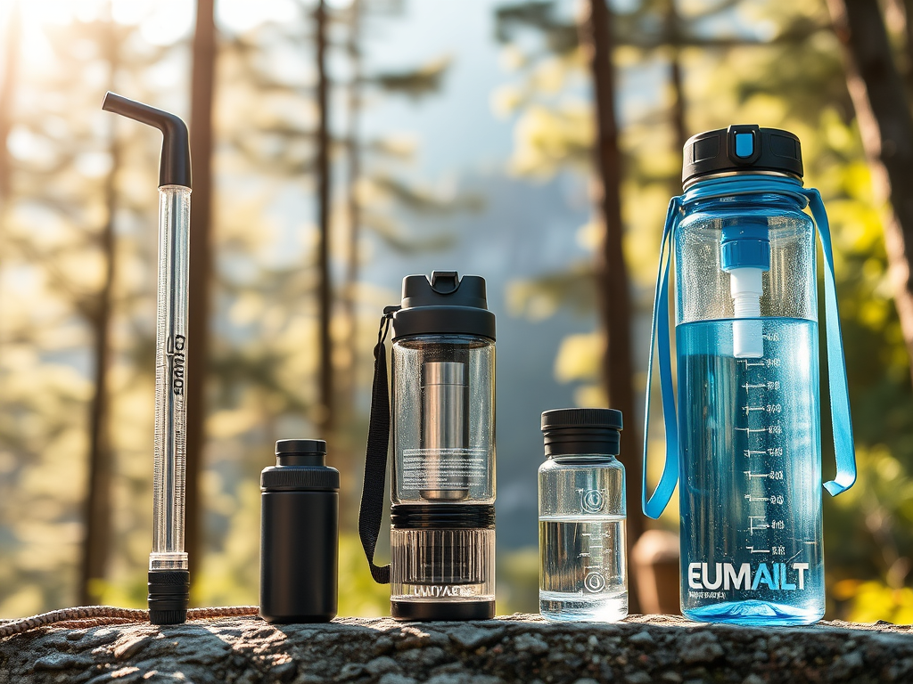 Comparatif des solutions de filtration d&rsquo;eau pour les amateurs de plein air