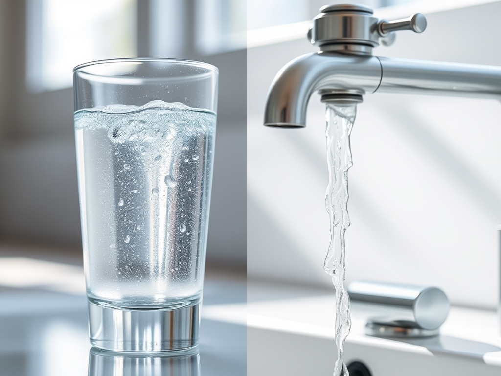 L’eau filtrée vs l’eau du robinet : quelle est la différence réelle ?