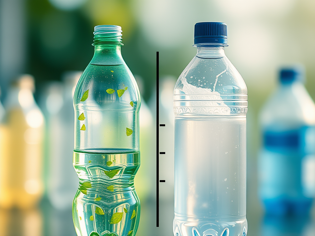 bouteilles en plastique vs. solutions de filtration